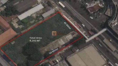 Tanah LT 4241 m2 Lokasi Strategis Senen, Dijual Murah