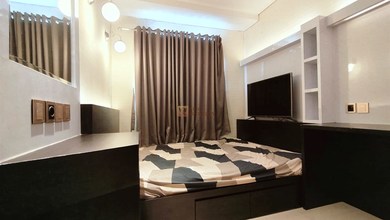 Ready Survey, Fasilitas Kolam Renang, Track Jogging, Lapangan Basket, Gym, Billiard, Sky Garden, Disewa 1 Kamar Apartemen Madison Park Desain Modern 