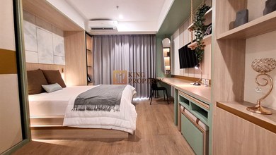 3 menit ke Stasiun KRL Jurangmangu, Fasilitas Kolam Renang (Island Pool), Mini Waterpark, Jogging Track 1 km, Sky Gym, Children Playground, Dijual Studio Anwa Residence 