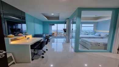 Fully Furnish, Fasilitas Kolam Renang, Tempat Bermain Anak, Lapangan Basket, Lapangan Tenis, Taman Bermain, Sport Center, Club House, Disewa 1 Kamar Apartemen Puri Mansion Kembangan