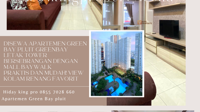 Sewa Apartemen Murah di Penjaringan, Jakarta Utara, 2 KT