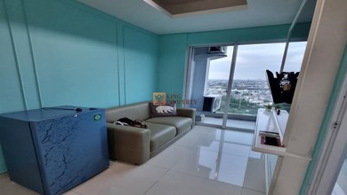 Apartemen Furnished dengan Fasilitas Kolam Renang, Gym, Akses Tol JORR dan Bandara, Disewakan 1BR Puri Mansion Cengkareng Jakarta Barat