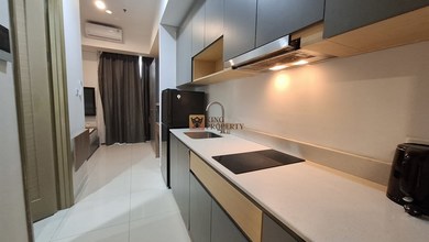 Furnished Minimalis Lengkap, Fasilitas  Club House, Karaoke Room, Swimming Pool, Kick Boxing Room, Mini Theater,  Fitness Center, Disewa Studio Taman Anggrek Residence Tanjung Duren
