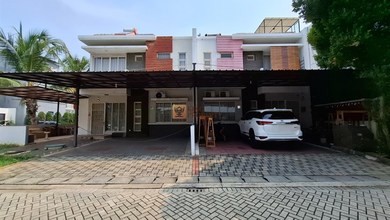 Dekat Lippo Mall Puri dan Akses Tol JORR Bandara Soetta, Dijual Rumah di Puri Mansion Cluster Atlanta 8x15m2 Furnished
