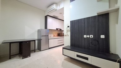 Apartemen 1BR Kondisi Baik Terjangkau Minimalis Furnished Puri Mansion Jakarta Barat