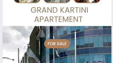 Apartemen Minimalis Lokasi Gunung Sahari, Jakarta Pusat, Harga 650 Juta